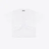 Girly Rib Knit Short Sleeve Top