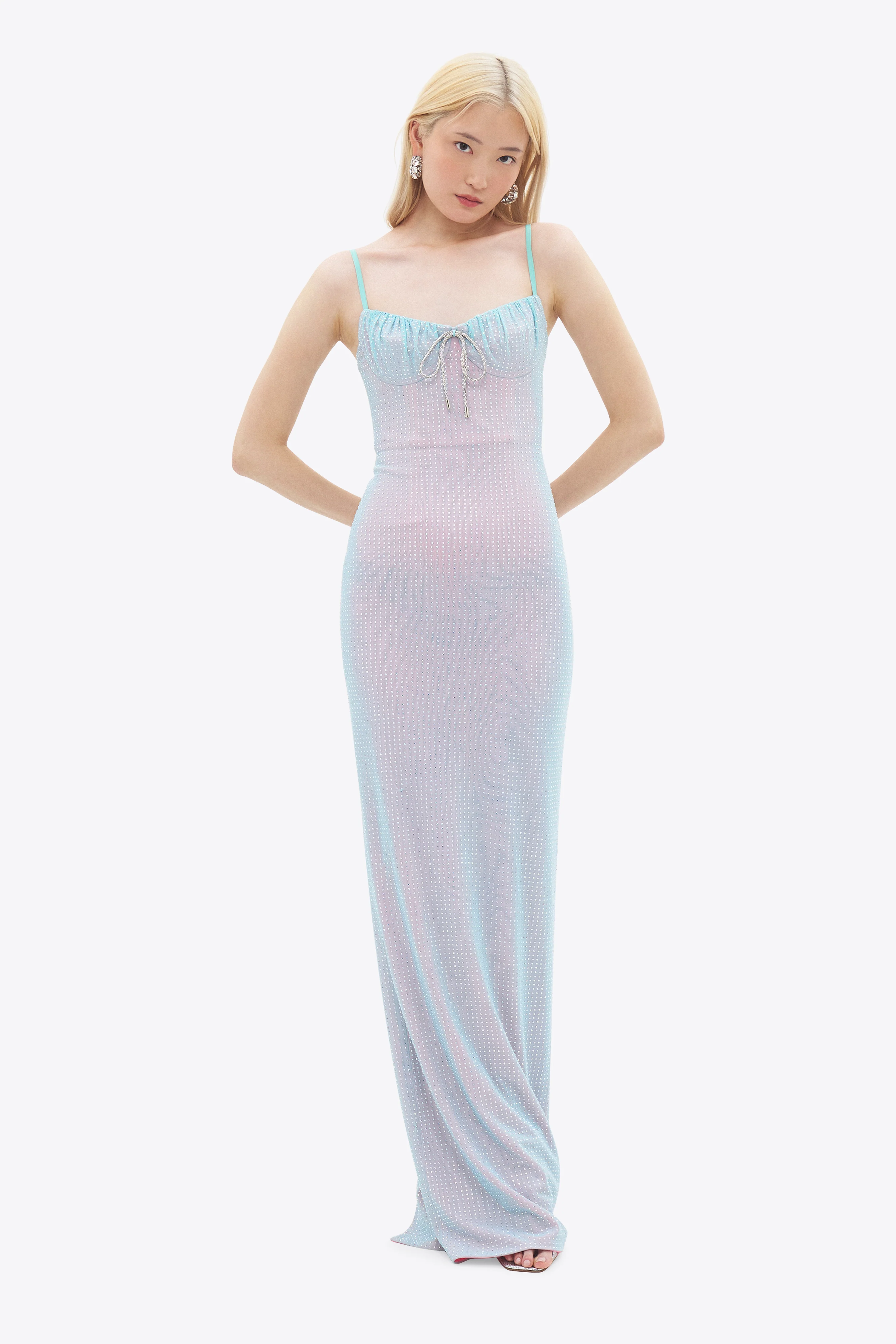 Crystal Hotfix Gown
