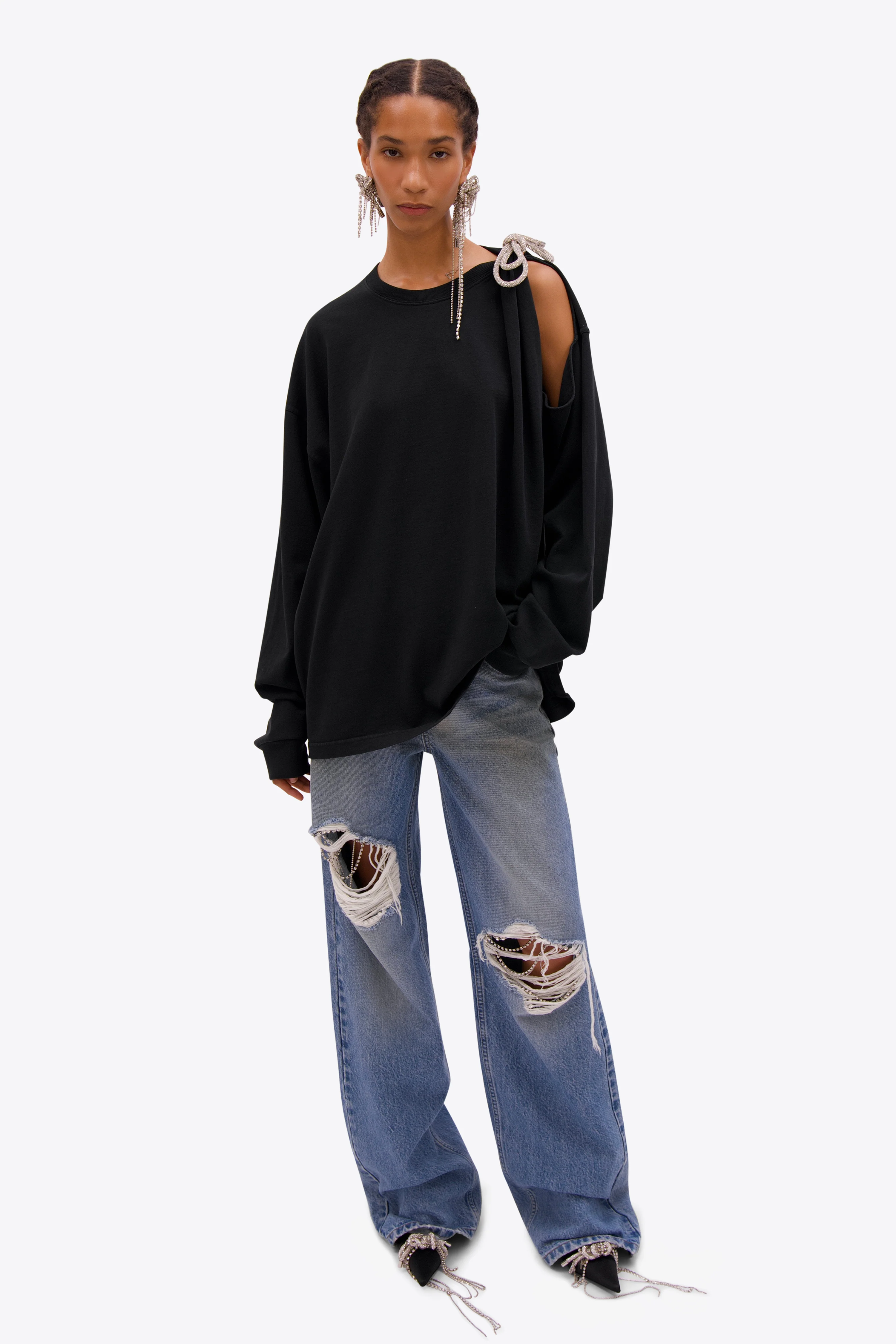 Crystal Knot Long Sleeve T-Shirt