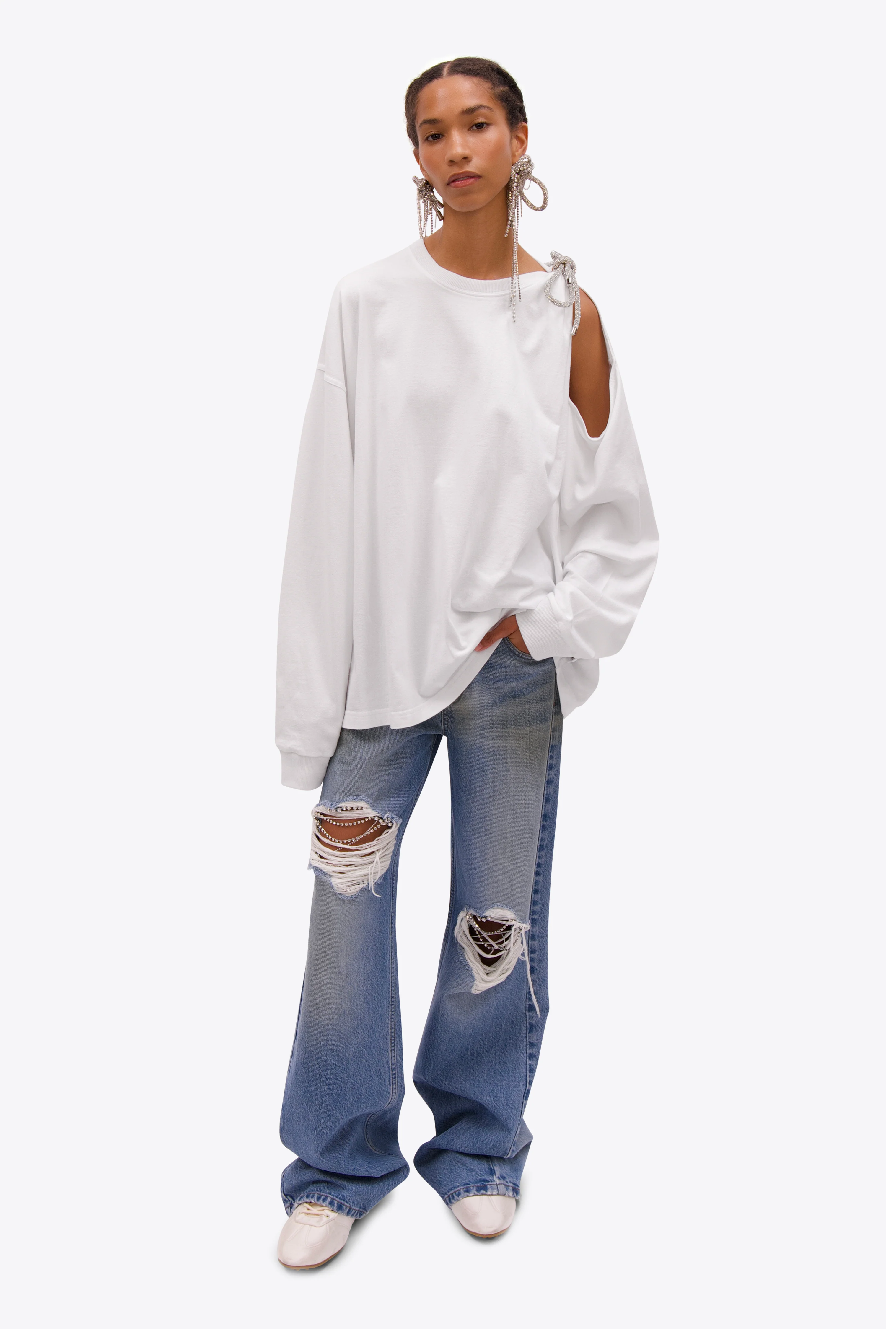 Crystal Knot Long Sleeve T-Shirt