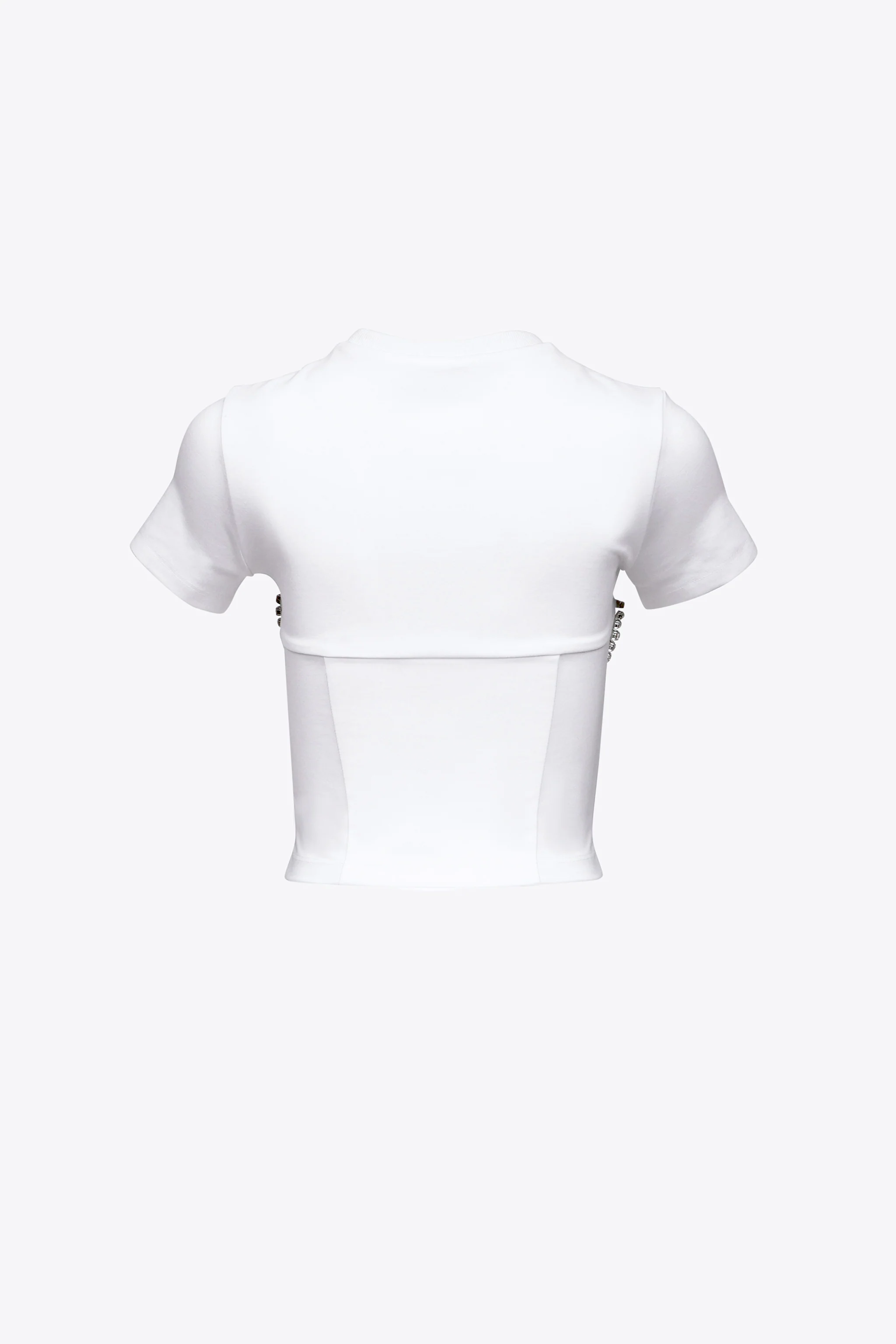 Crystal Bustier Cup T-Shirt