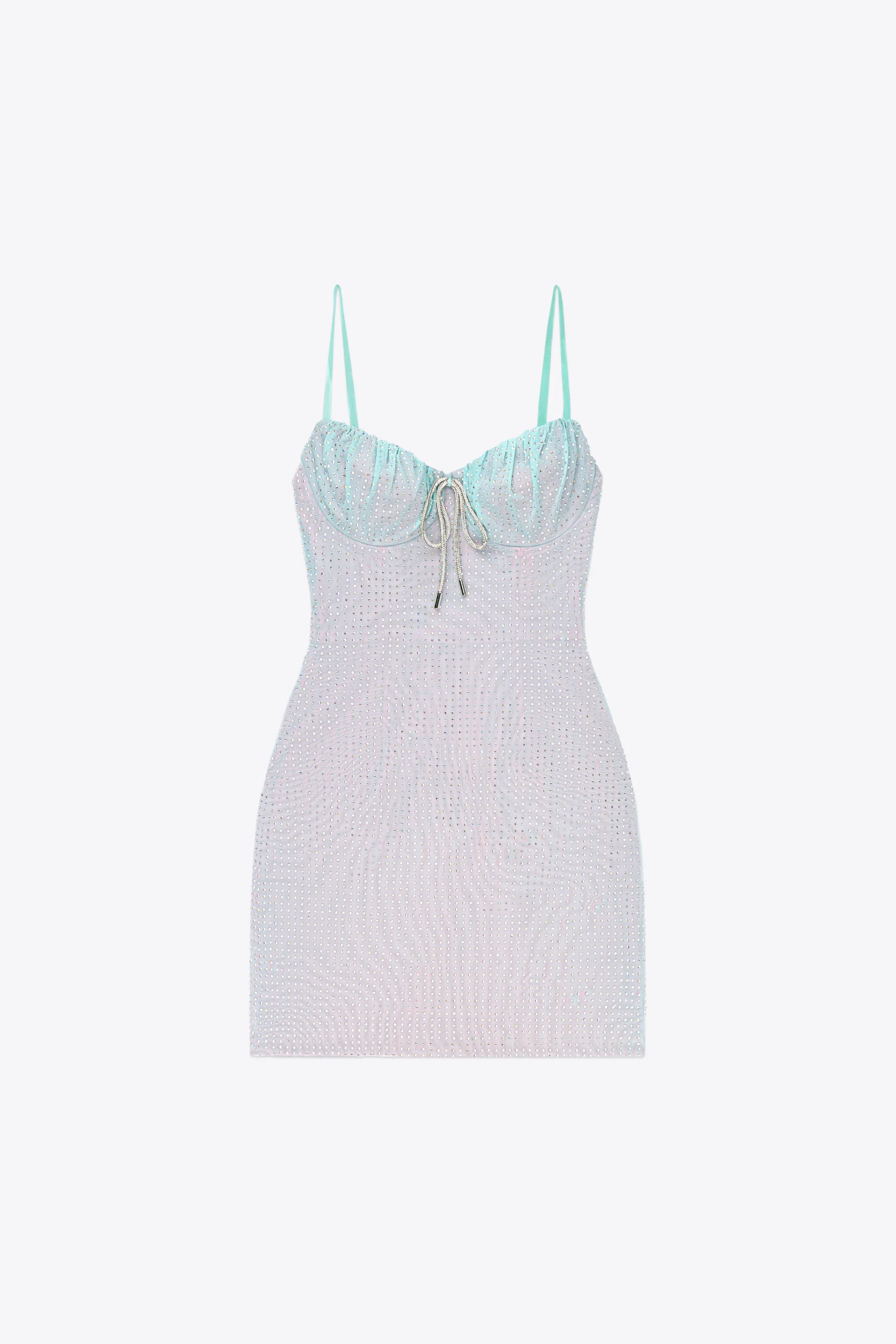Crystal Hotfix Mini Dress