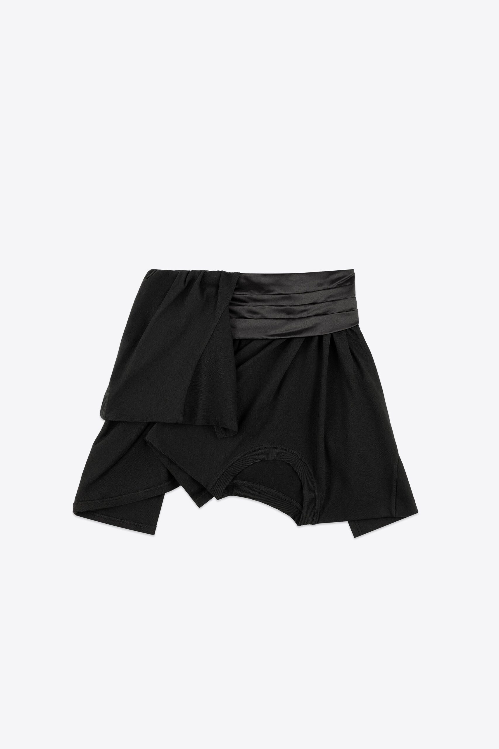 Deconstructed T-Shirt Mini Skirt