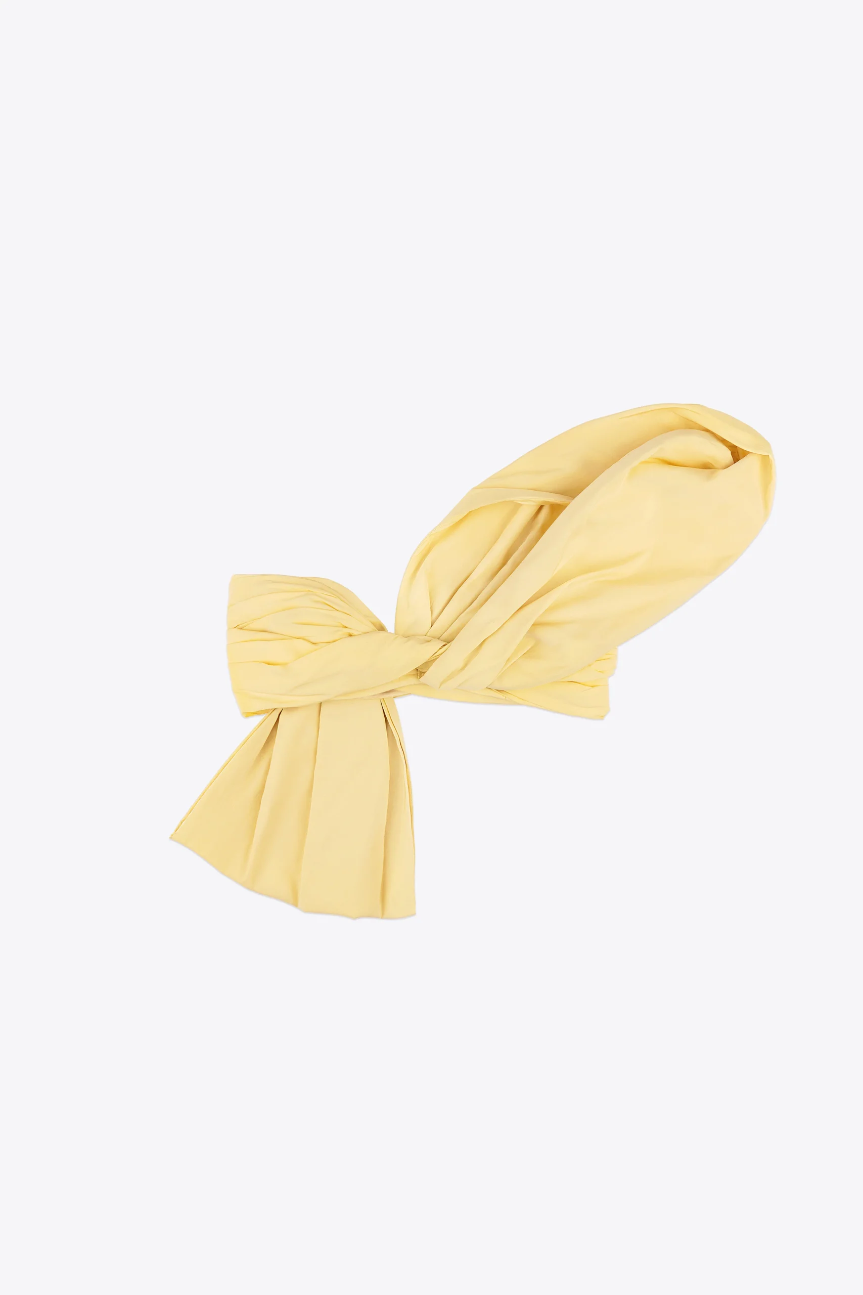 Taffeta Knot Bandeau Top
