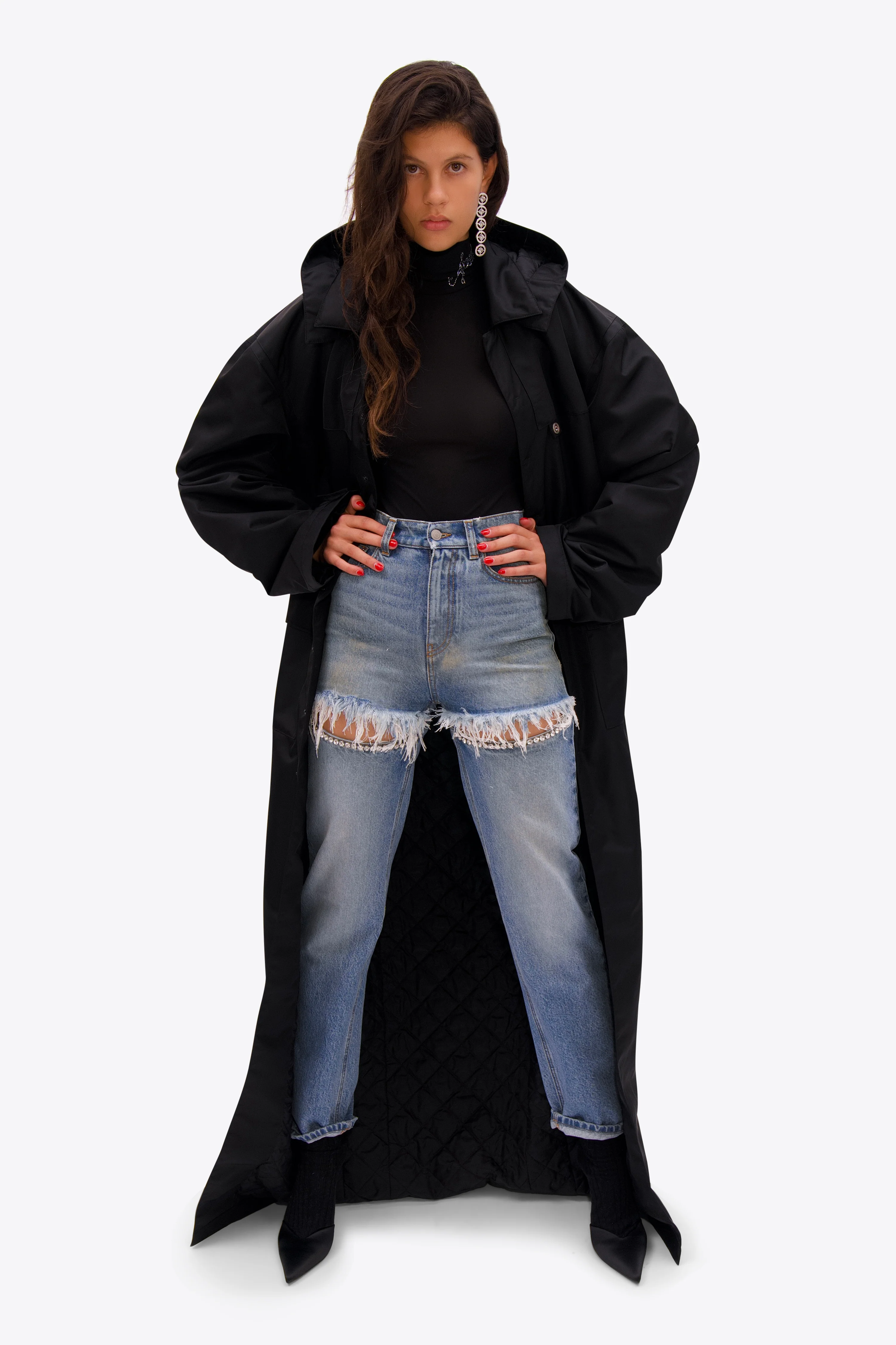 Couture Nylon Duster