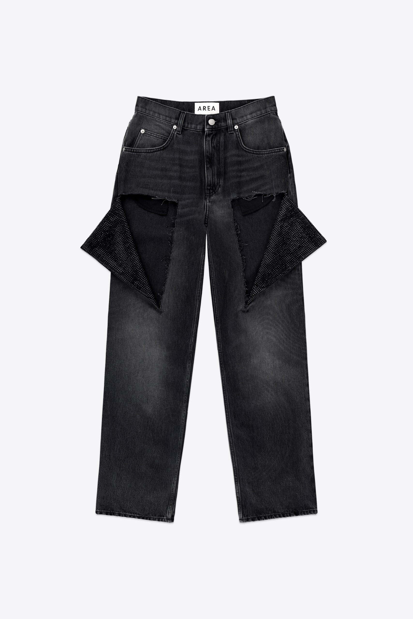 Hotfix Thigh Slash Jean