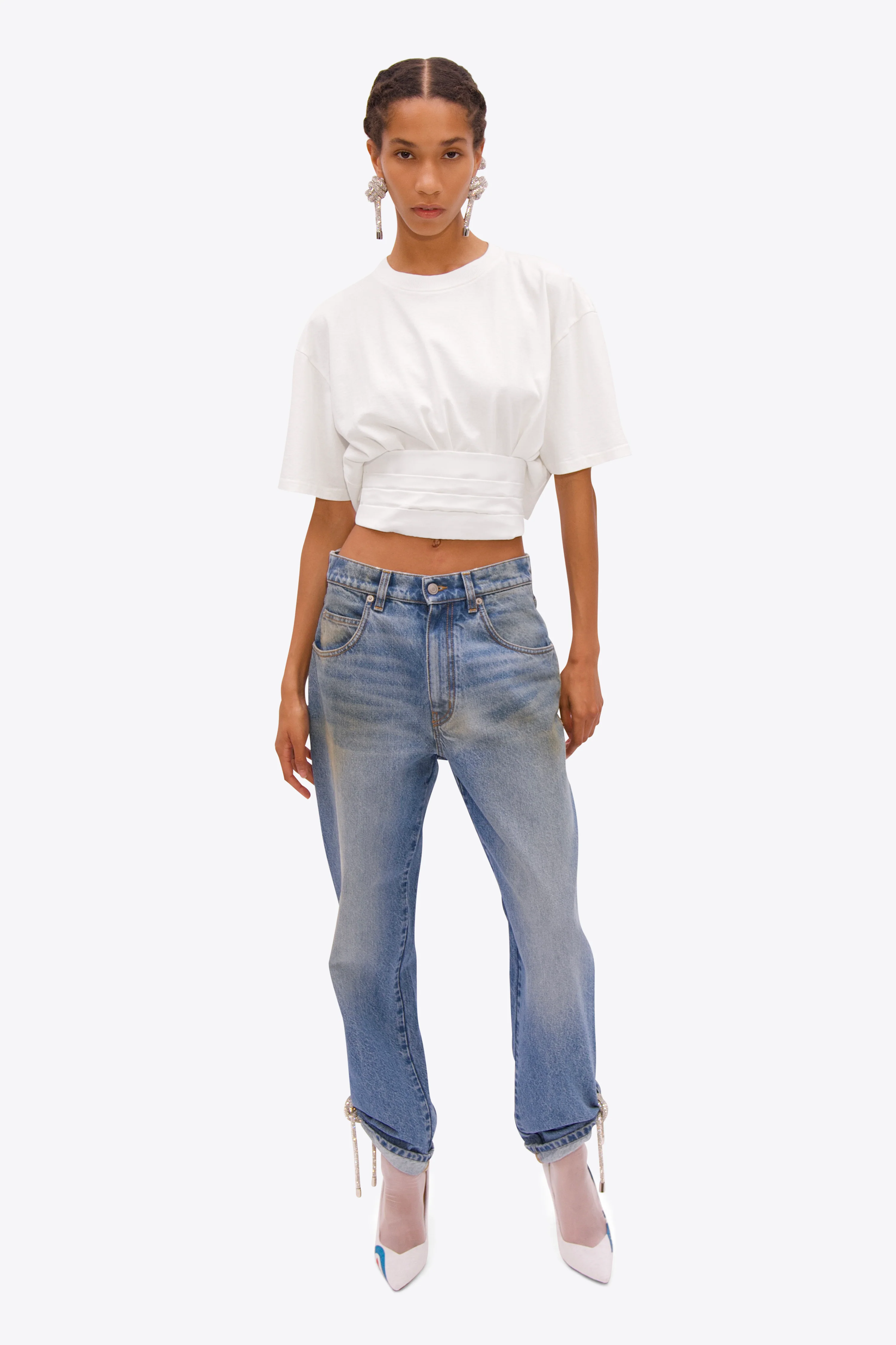 Crystal Knot Jean