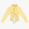 Satin Knot Oxford Shirt