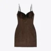 Crystal Hotfix Mini Dress