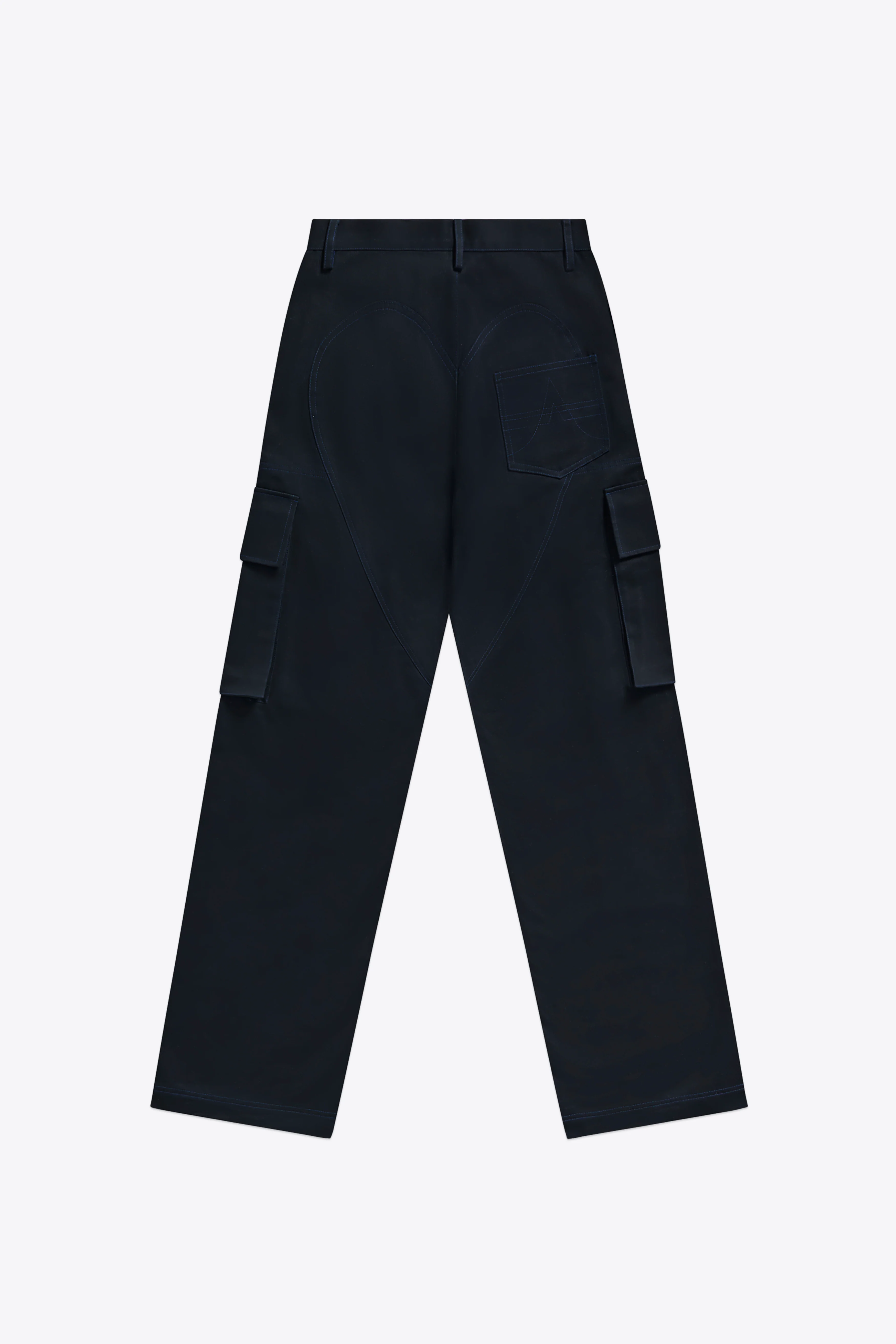 Embroidered Flower Cargo Pant