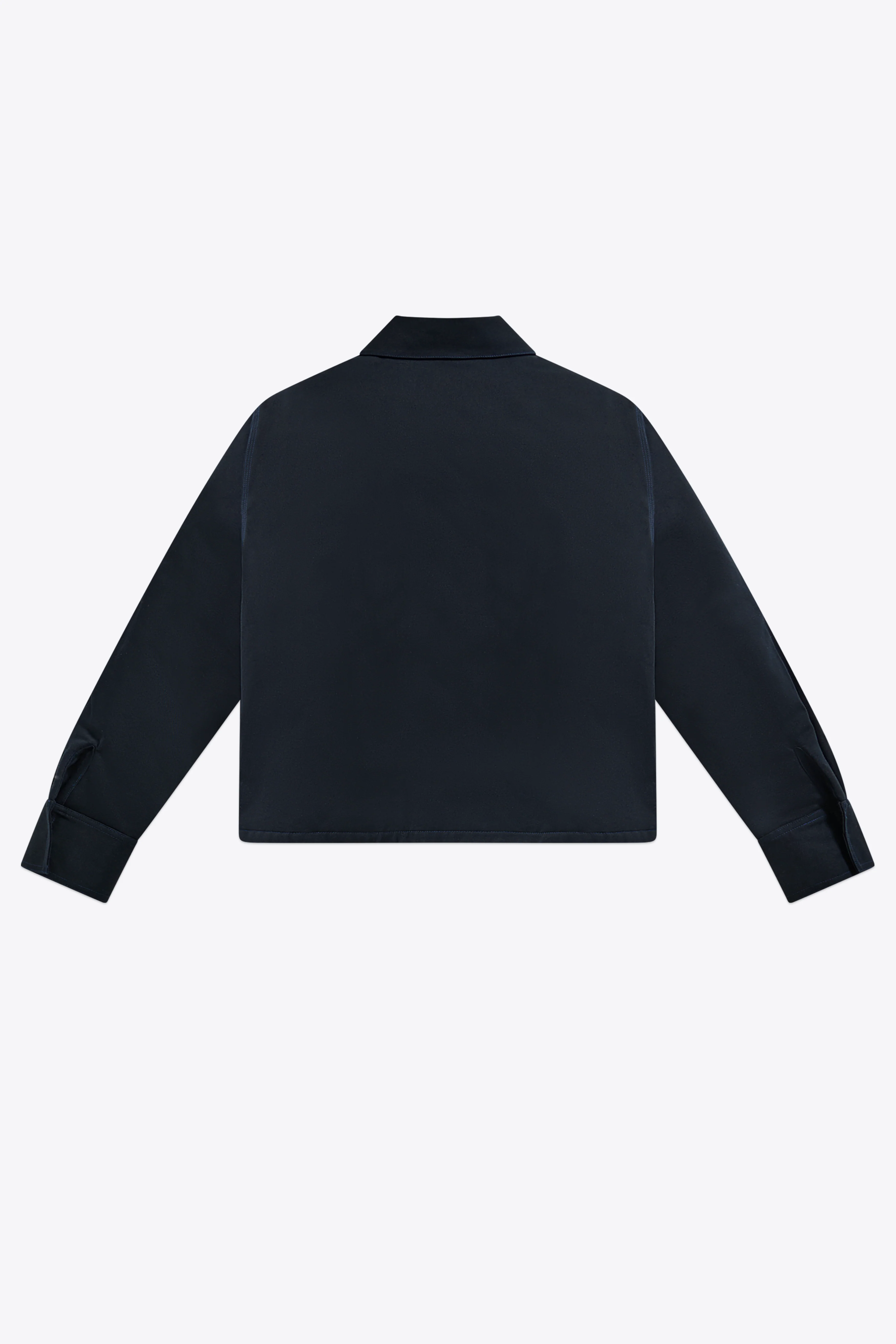 Embroidered Flower Cargo Jacket